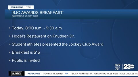 1st Bakersfield Jockey Club Awards Breakfast of the year to take place at Hodel's