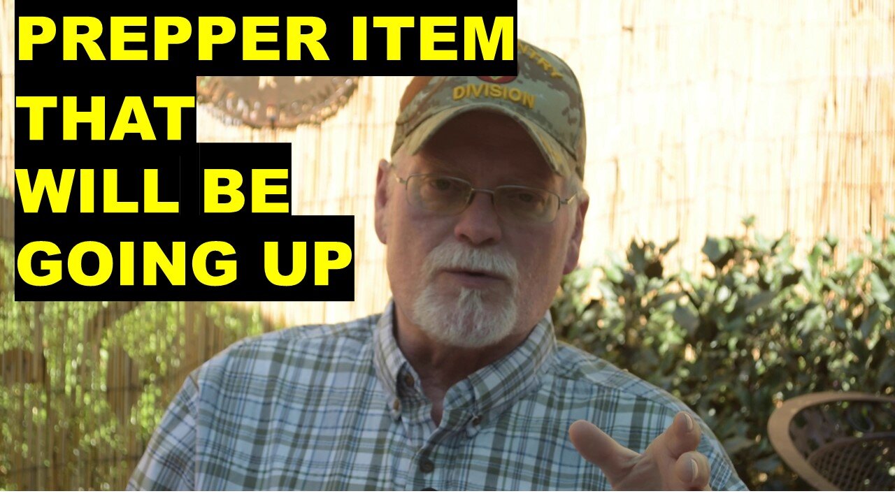 A Prepping Item that Will BE GOING UP! and Will Be in Short Supply How to Store It 25+ Years