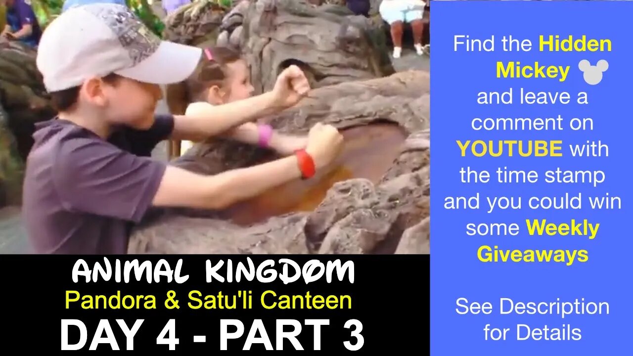 First Time At Pandora and Satu'li Canteen - Animal Kingdom Disney Vlog Day 4 Part 3