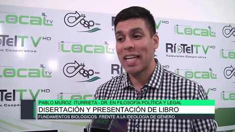 Disertación y presentación de libro, Pablo Muñoz Iturrieta