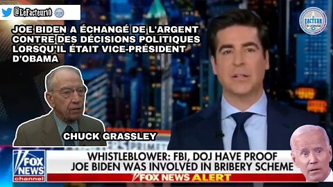 Joe Biden a échangé de l'argent contre des décisions politiques lorsqu'il était vice-président