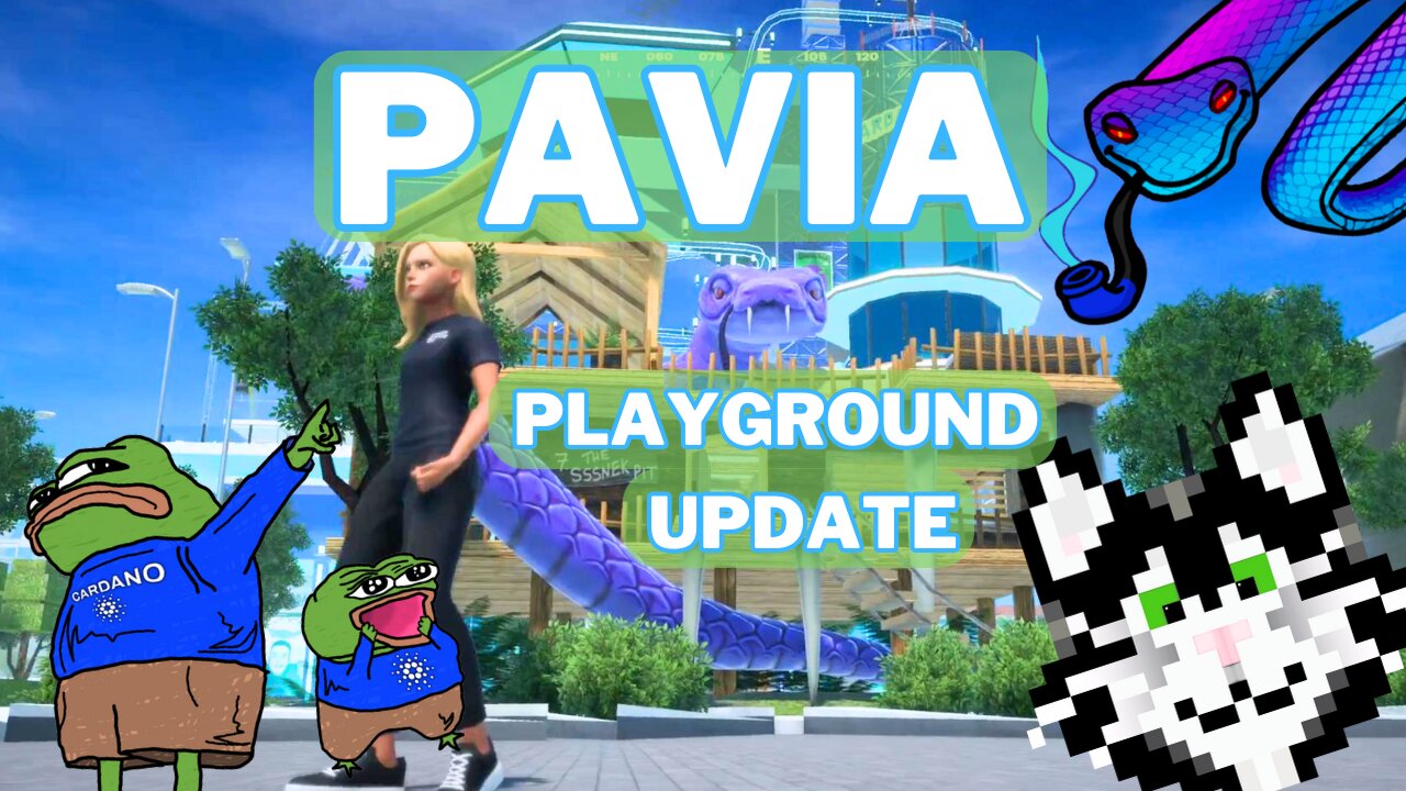 🕹🎮Pavia Metaverse - Game Play Update #Cardano Gaming Web3