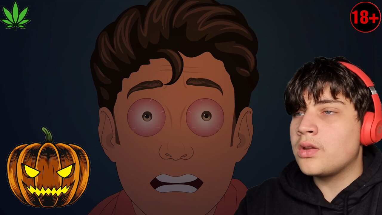 Reacting to True Halloween Stories Animated whilst shlumped (Part1)