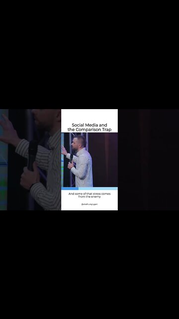 BE who God called you to be and STOP competing with others