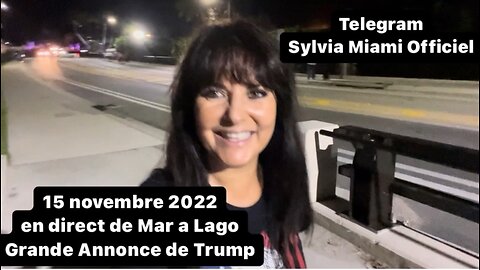 🇺🇸🦅🇺🇸 En direct de Mar a Lago (15/11/22) Trump Grande Annonce (partie 1)