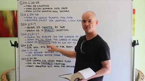 Genesis: Contrasting Adam and Eve