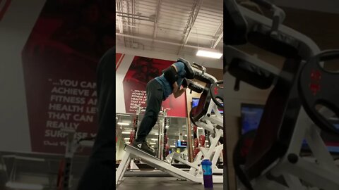 Doing safety squats with a sling