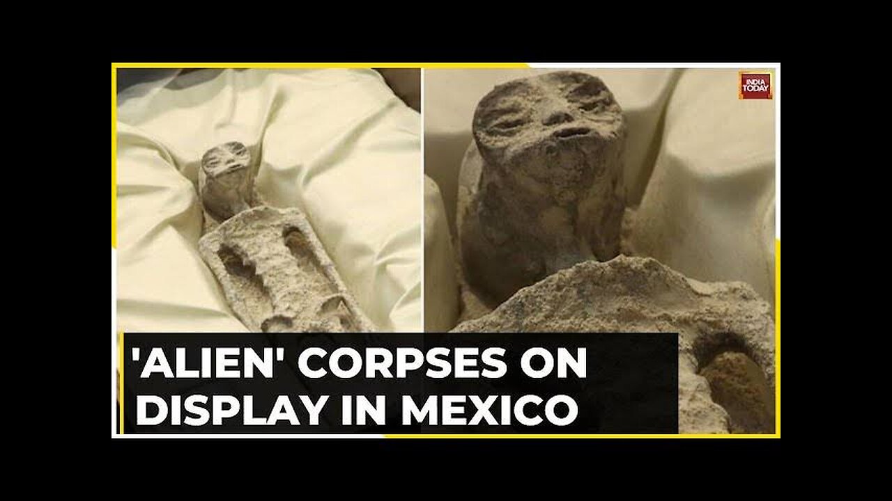 Ancient Aliens Corpses Presented’ to Mexico’s Congress