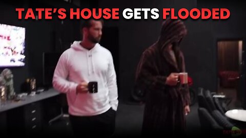 Andrew Tate's $100M Romanian Mansion Gets FLOODED With Rain