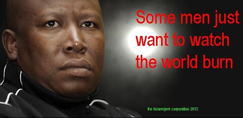 Malema drinks sorghum beer celebrating 10 years of the EFF