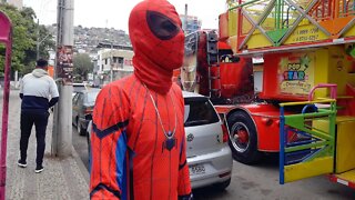 TOP TOP TOP, DANÇANDO FOFÃO, KIKO E HOMEM-ARANHA, NA CARRETA DA ALEGRIA POP STAR 53