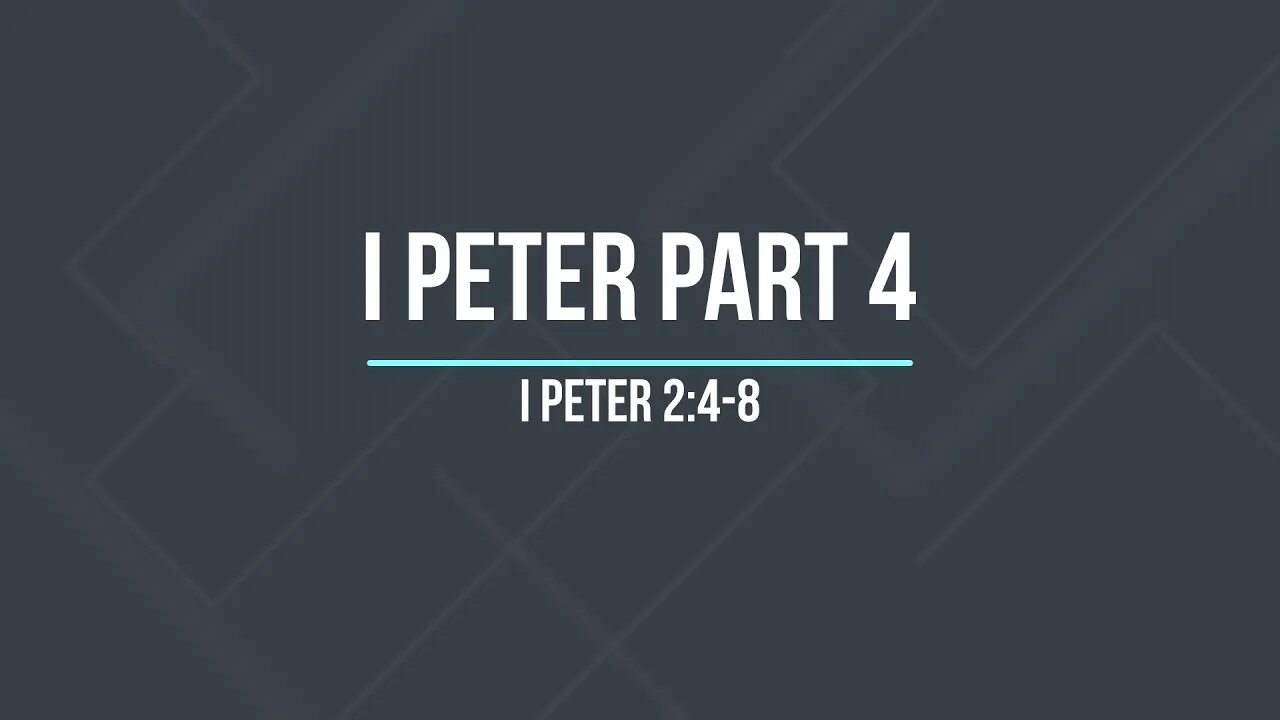 I Peter Part 4