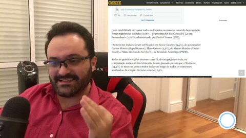 ESQUERDISMO! Bahia (PT de Lula) e Pernambuco (PSB de Alckmin) lideram desemprego no Brasil