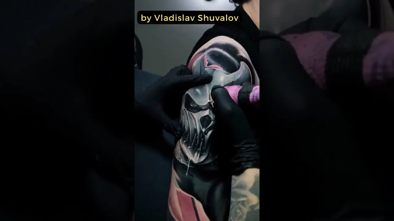 Stunning work by Vladislav Shuvalov #shorts #tattoos #inked #youtubeshorts