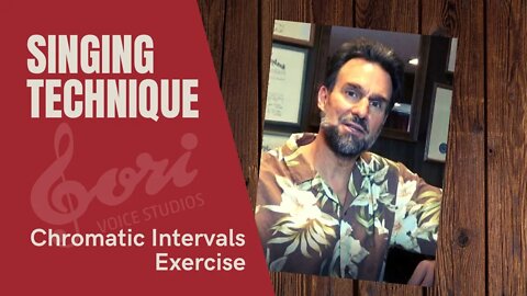 #Singingtechnique #Singingintune: Sing Correct Intervals using Chromatic Intervals Exercise