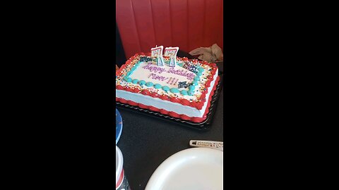 Granny's 77th birthday cake 🍰🎂