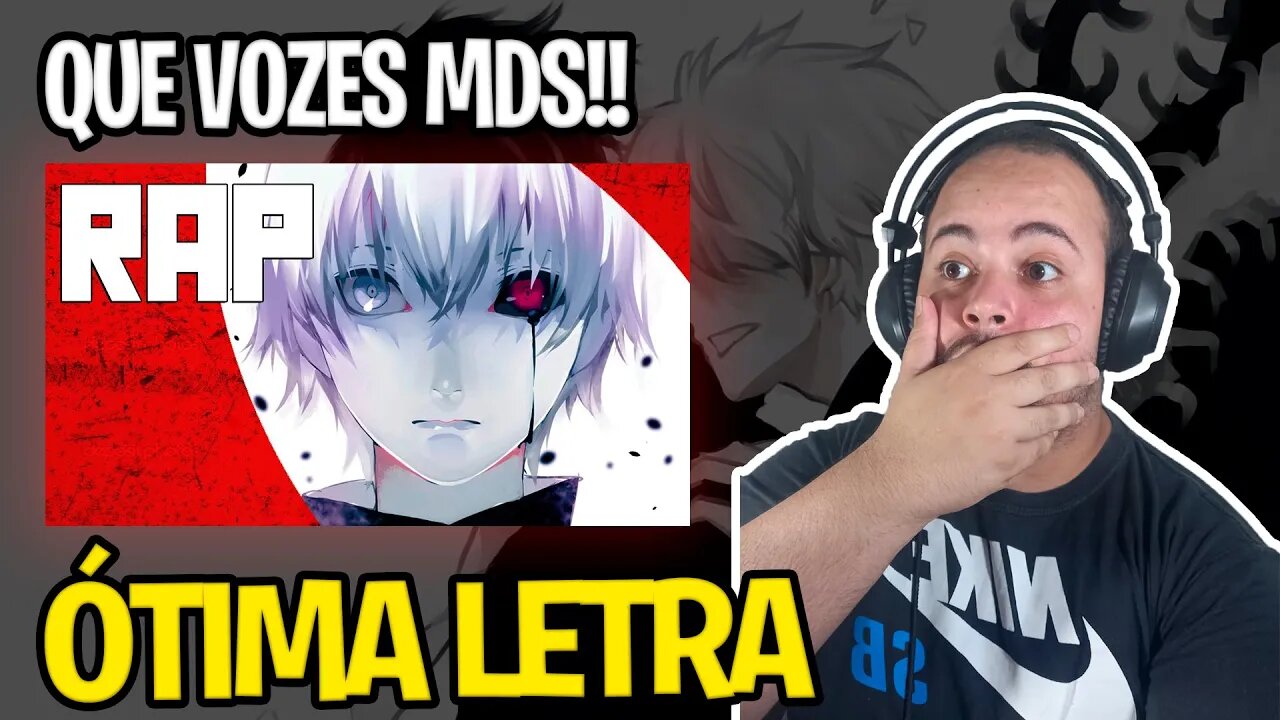 REACT 🔴Rap do Kaneki "Frias Ambições' | Tokyo Ghoul | VMZ Feat. Wind [AVEE]
