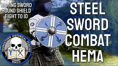 Arming Sword & Round Shield Fighting - First to 10 - #hema #combatsports #vikings