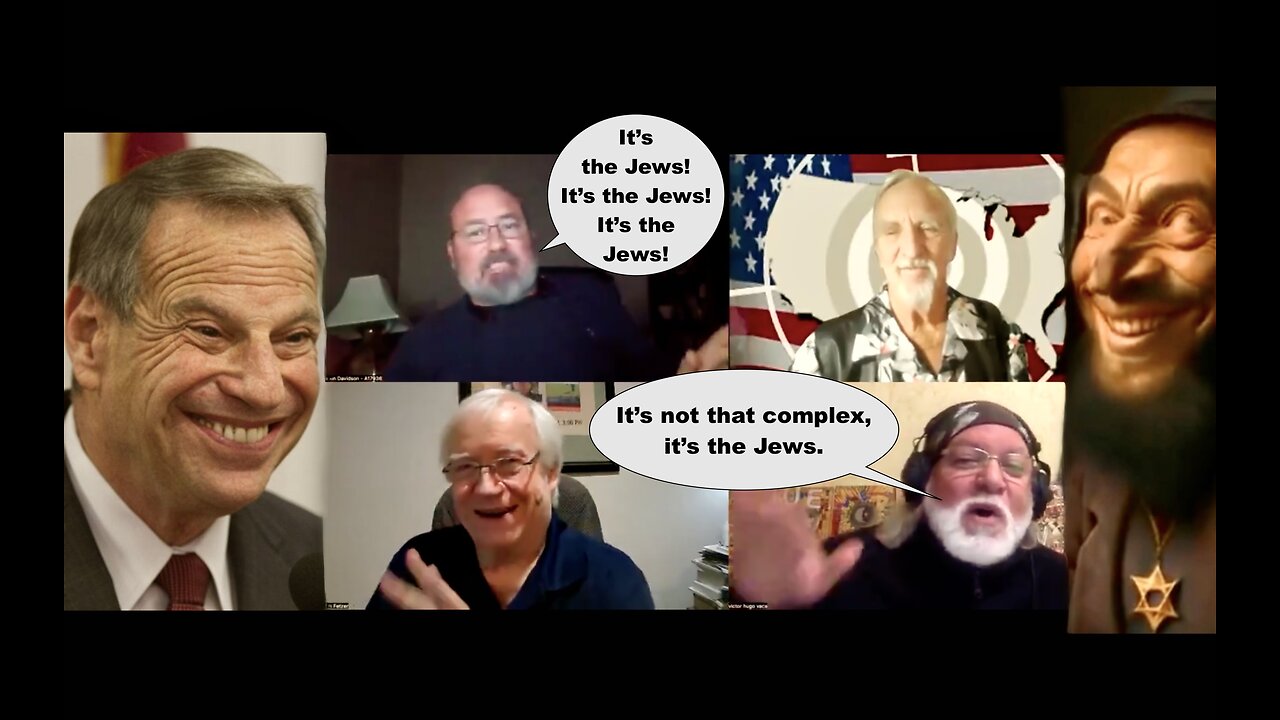 SHOCKING VIDEO Brian Davidson Storms Off Set During Heated Jewish Debate With Victor Hugo Jim Fetzer