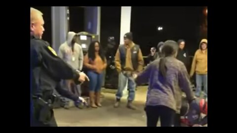 Police Attack Black Man As His Girlfriend Attempts To Get His Gun - Is This Good Or Bad?