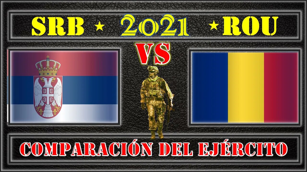 Serbia VS Rumania 🇷🇸 Comparación de poder militar 2021 🇷🇴, Poder militar