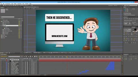 After Effects Tutorial-2D Cartoon Animation