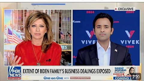 Vivek Ramaswamy on Fox News' Sunday Morning Futures with Maria Bartiromo 8.13.23