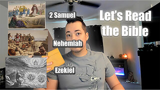 Day 285 of Let's Read the Bible - 2 Samuel 18, Nehemiah 4, Ezekiel 41