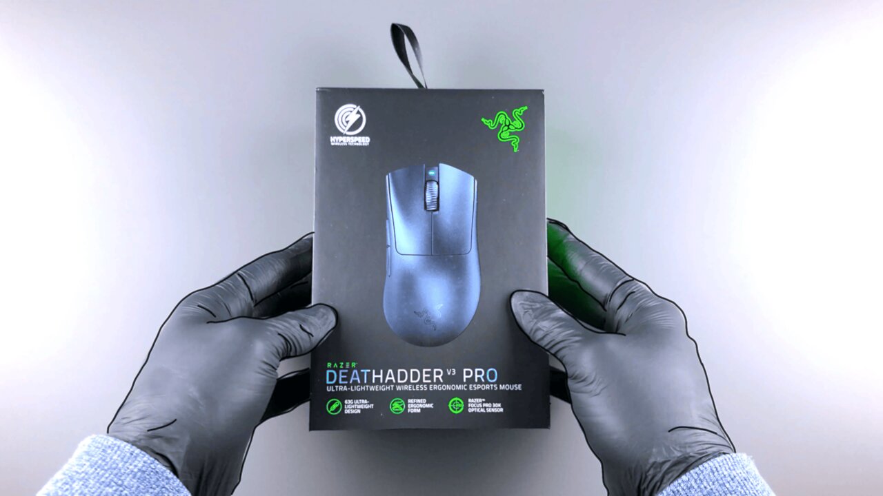 Razer DeathAdder V3 Pro Unboxing + Gameplay