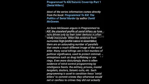 Documentary: Programmed to Kill