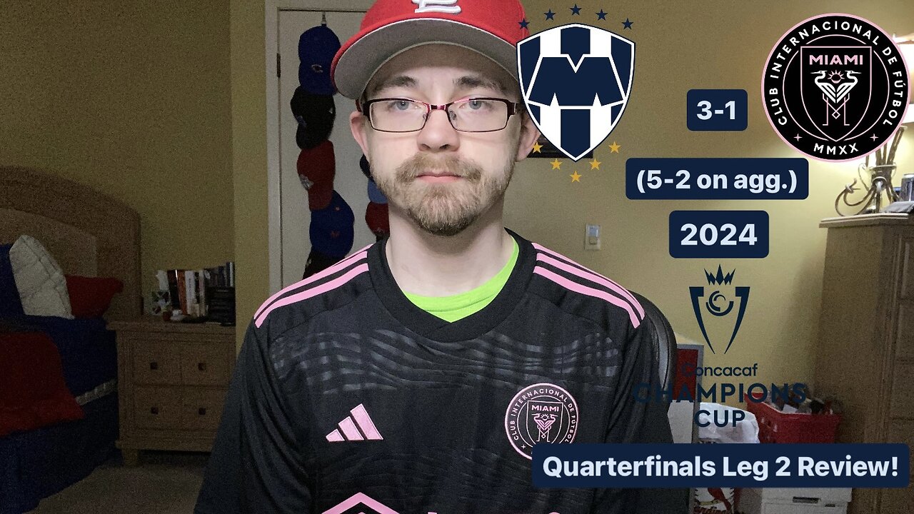 RSR6: CF Monterrey 3-1 Inter Miami CF 2024 CONCACAF Champions Cup Quarterfinals Leg 2 Review!