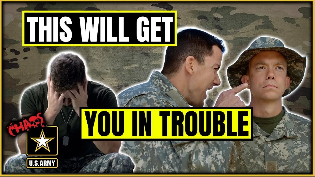 5 Army mistakes that can get you an article 15
