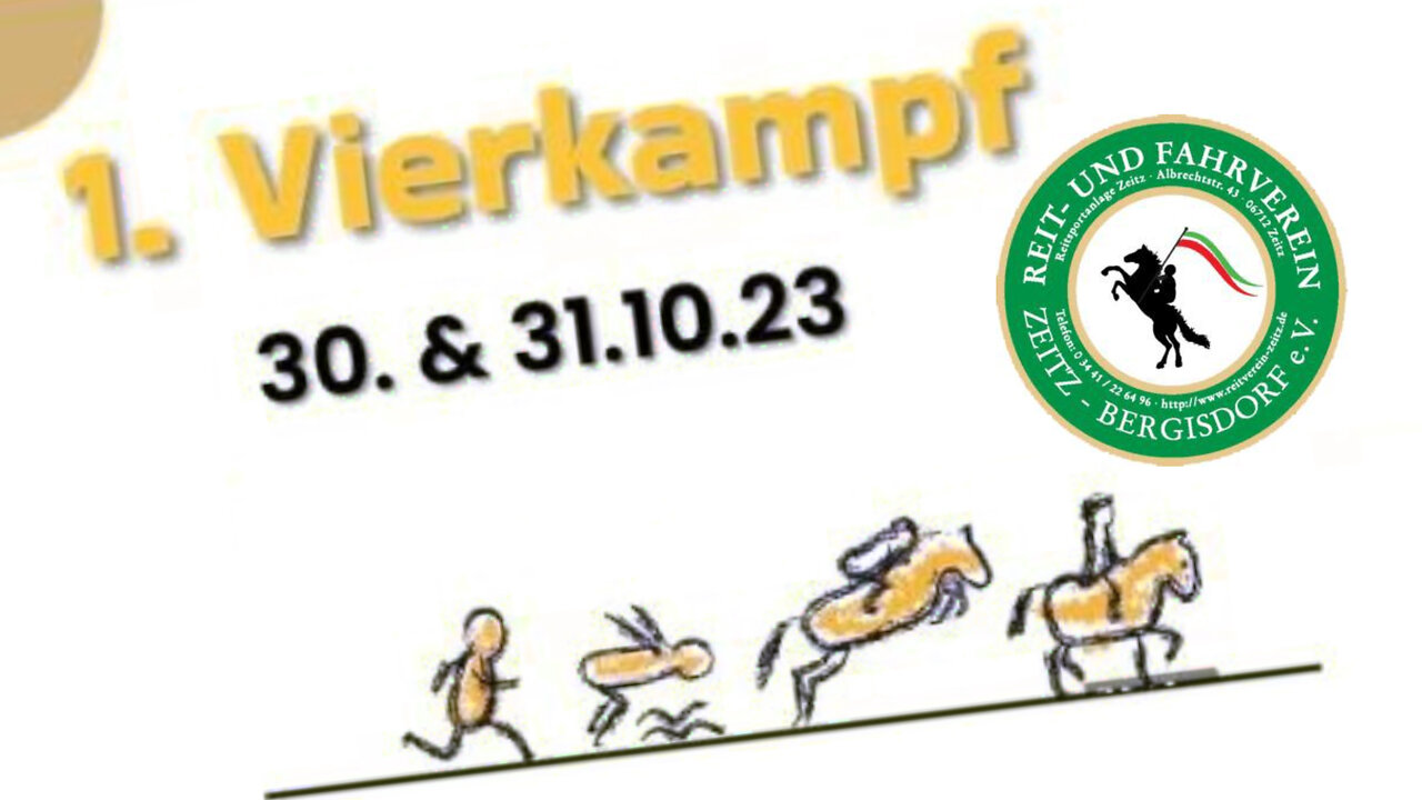 1.Vierkampf des Reit- unf Fahrvereins Zeitz-Bergisdorf e.V.