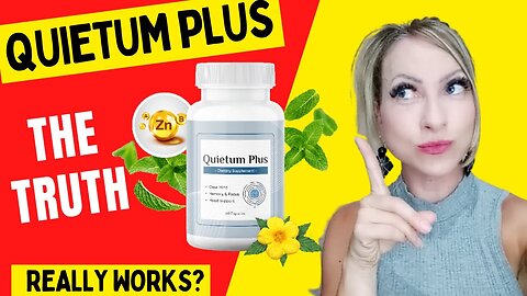 QUIETUM PLUS REVIEW - [(THE TRUTH)] – REALLY WORKS ? QUIETUM PLUS TINNITUS REVIEWS