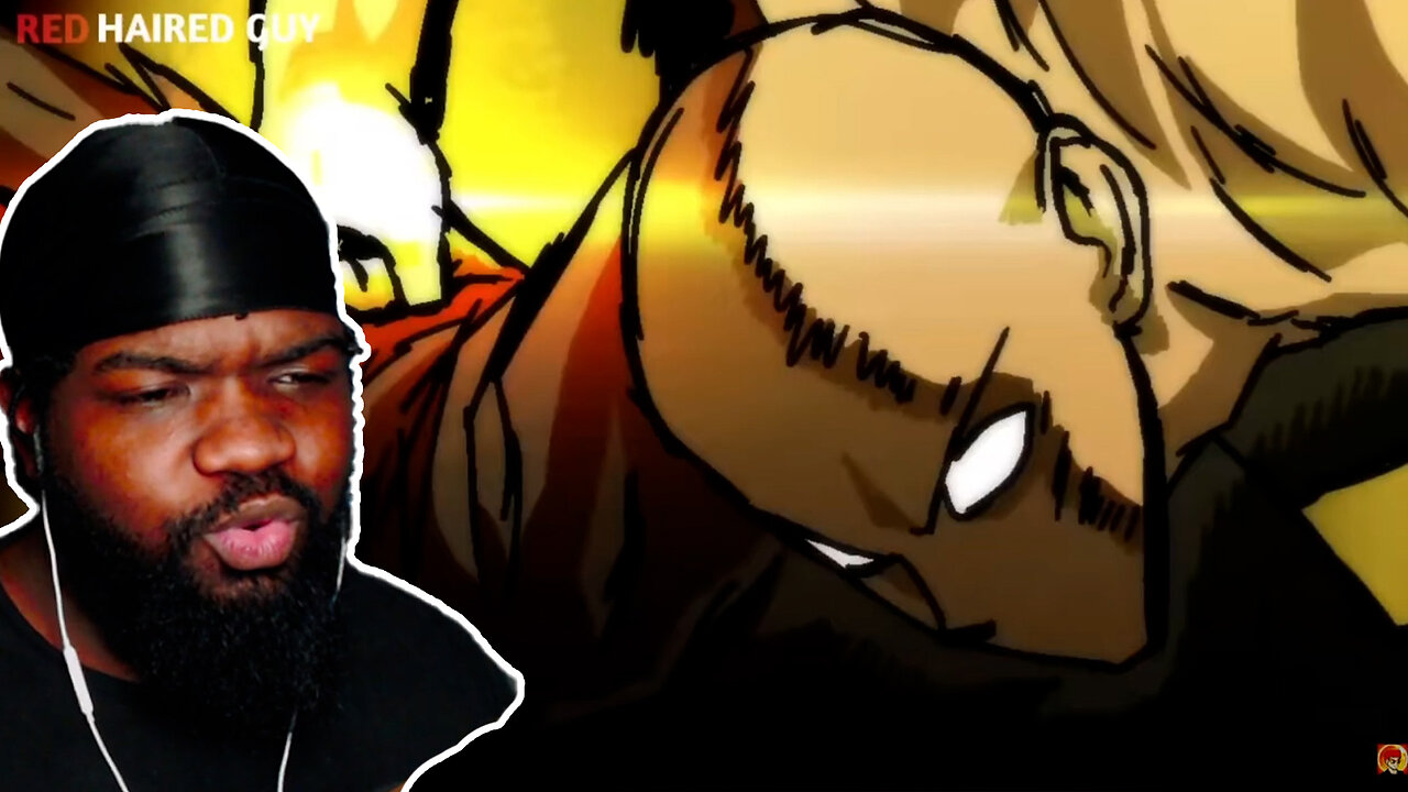 Saitama vs Garou Serious Fart - One Punch Man Chapter 168 Fan Animation @OGRedhairedguy REACTION