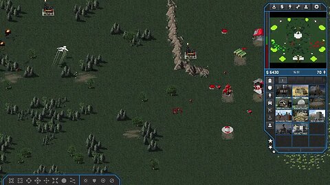 OpenRA Combined Arms; skirmish, Backwood Farms CA; USA VS Scrin; "Tucker & Dale vs the aliens!!!" ;p