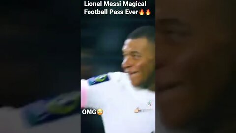 Lionel Messi Magical Football Pass Ever🔥🔥#shorts - @messi2quick on TikTok