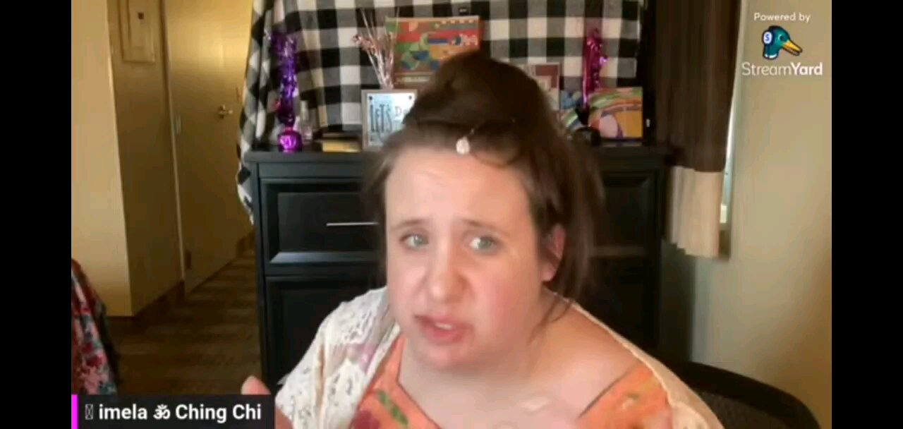 She says shes being gRaped right now