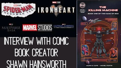 Interview with Comic Book Creator Shawn Hainsworth/ Segment on all the events of SDCC!!