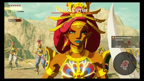 Hyrule Warriors: Age of Calamity - Challenge #5: Urbosa's Training (Very Hard) & Quests