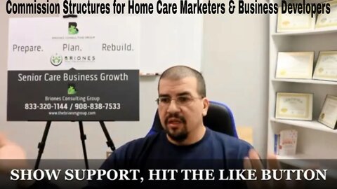 Commission Structures for Home Care Marketers & Business Developers