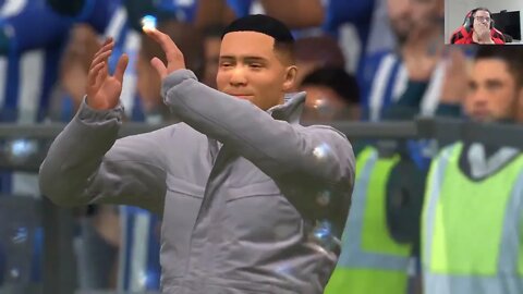 A JOGAR FIFFA22 PELA MODO CARREIRA # QUE GRANDE PONTUAÇÃO NA LIGA EUROPA