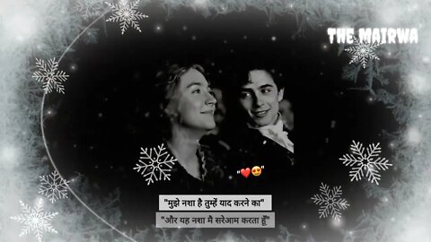 ishq aakhir hai tu meri zindagi hai tu !! "mujhe nasha hai tumhe yaad karne ka aur ye nasha mai"