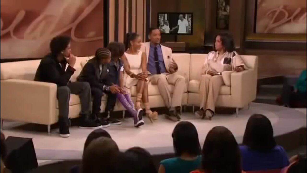 Will Smith & Family on Oprah Winfrey Show - Sakshi Zion Gopal - 2013