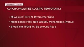 3 Aurora urgent care facilities close in the Milwaukee area due to staffing shortages