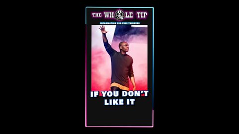 IF YOU DON'T LIKE IT - Dave Chappelle - the Whole Tip #shorts
