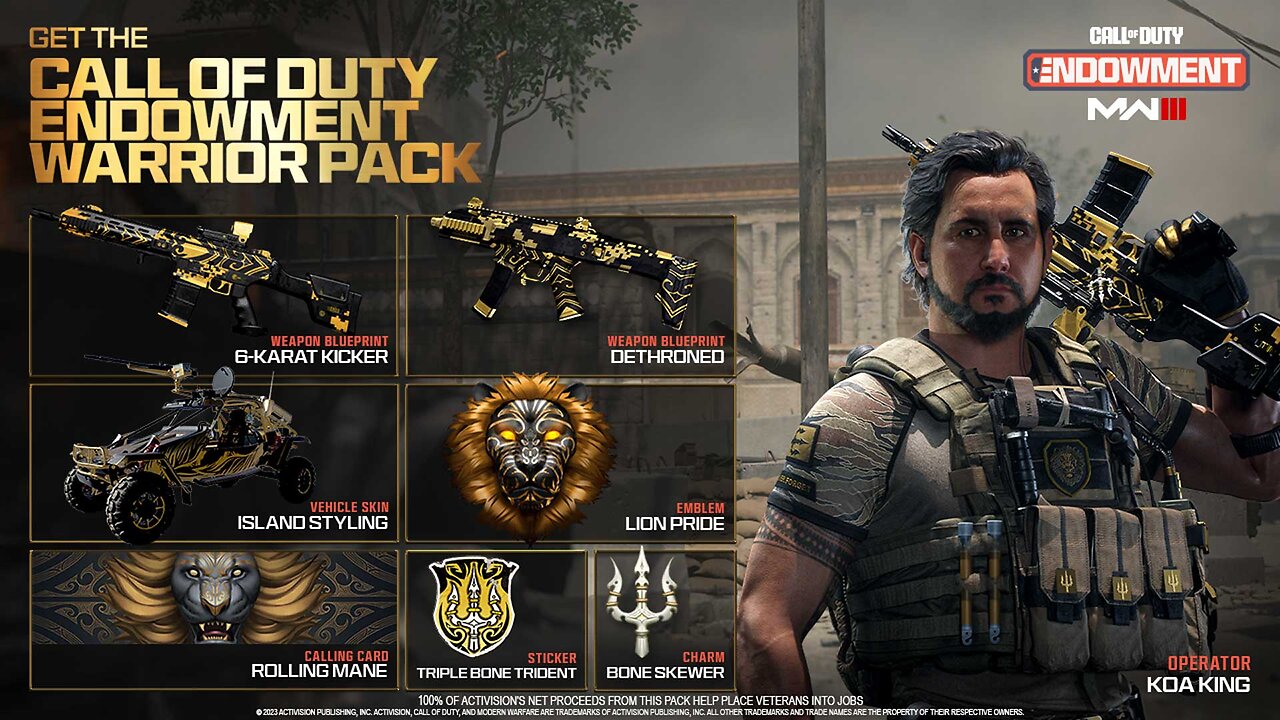 Call of Duty Endowment Warrior Pack Operator Bundle - OUT NOW