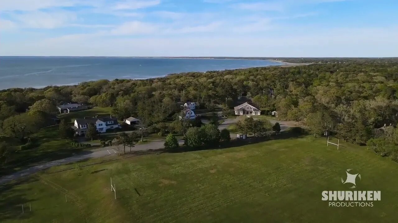 Drone Flight Over First Light Beach [4k Aerial] : Brewster, MA