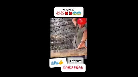 He almost cut his hand😱🥶😱 Respect🔥🤯💯