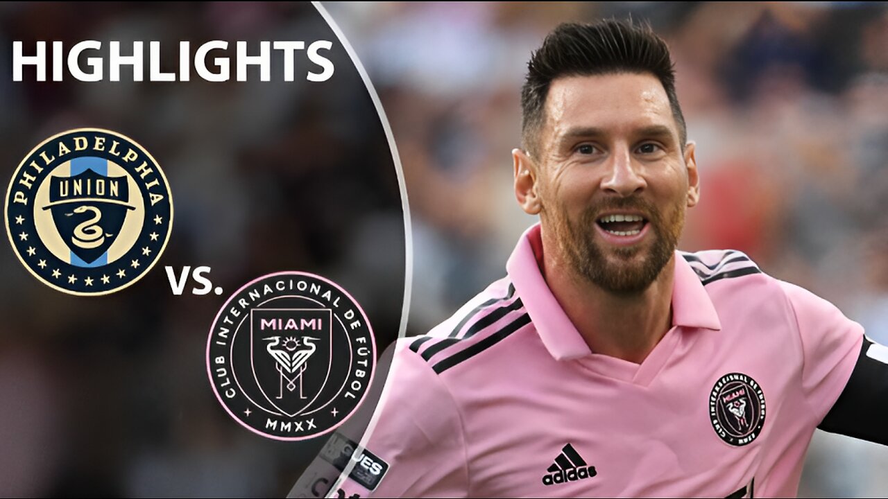 Lionel Messi HIGHLIGHTS as Inter Miami advance past Philadelphia Union | Leagues Cup |